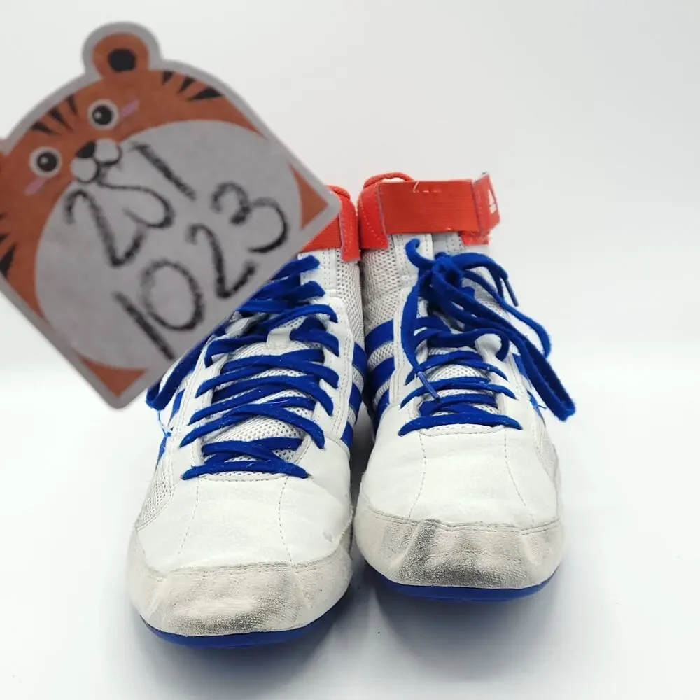 adidas HVC 2 BD7129 - White/Red/Royal Wrestling Boxing MMA men's size 10.5